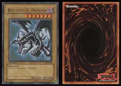 Red-Eyes B. Dragon LOB-070 Ultra Rare 1st Edition YU-GI-OH - Image 3