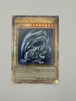 Blue Eyes White Dragon MP24-EN001 Dueling Mirrors Quarter Century Secret Rare - Image 1