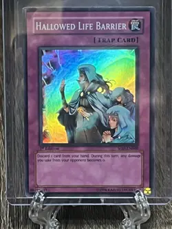 Hallowed Life Barrier – SOD-EN060 – 1st Edition – Rare – Yu-Gi-Oh! - Image 1