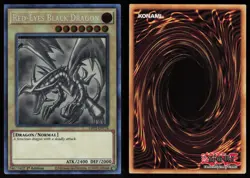 Red-Eyes Black Dragon (Ghost Rare) GFP2-EN176 1st Edition YU-GI-OH - Image 3