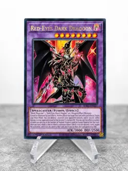 Red-Eyes Dark Dragoon RA02-EN021 1st Ed Ultra Rare NM Yu-Gi-Oh PSA Ready 🔥 - Image 1