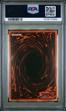 2003 Yu-Gi-Oh! Diffusion Wave Motion Magician's Force MFC 1st Ed Secret PSA 7 - Image 2
