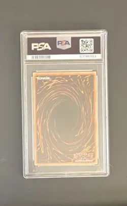 Yu-Gi-Oh! TCG Konami Serpent Night Dragon SRL-EN103 Secret Rare Holo PSA 8 - Image 2