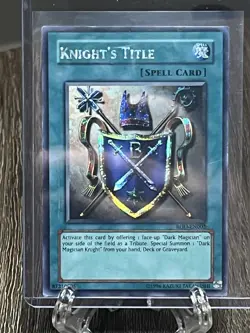 Knight’s Title – ROD-EN002 – Unlimited – Secret Rare – Yu-Gi-Oh! - Image 1