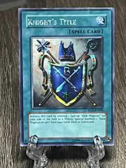 Knight’s Title – ROD-EN002 – Unlimited – Secret Rare – Yu-Gi-Oh! - Image 2