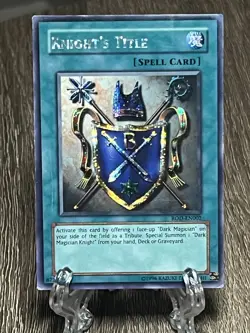 Knight’s Title – ROD-EN002 – Unlimited – Secret Rare – Yu-Gi-Oh! - Image 3
