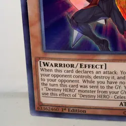 Destiny HERO - Celestial DUOV-EN069 Ultra Rare 1st Ed NM Yugioh TCG - Image 5