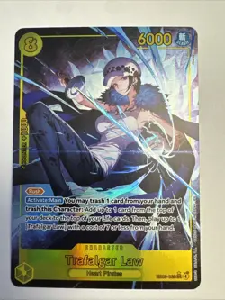 Trafalgar Law (Alternate Art) EB03-062 Extra Booster: One Piece Heroines Editio - Image 1