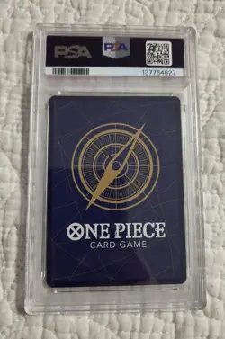 2024 ONE PIECE PREMIUM BOOSTER ALTERNATE ART #056 GUM-GUM RED ROC PSA 10 - Image 3