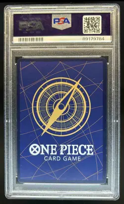 2023 One Piece Shanks Card OP01-120 Serial /1065 Top Prize Japanese PSA 10 Asia - Image 2