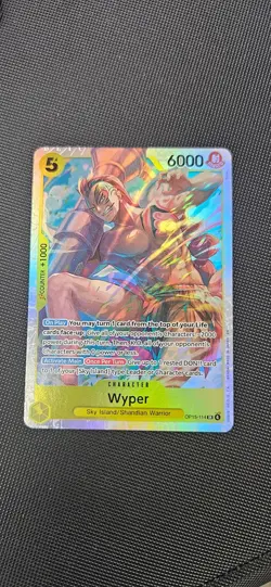 X2 - Wyper SR OP15-114 One Piece TCG - NM English - Image 2