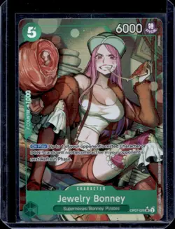 2024 One Piece 500 Years in the Future Jewelry Bonney Alternate Art #OP07-026 - Image 1