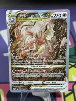 Hisuian Zoroark VSTAR GG56/GG70 Ultra Rare Crown Zenith Pokemon Card - Image 1