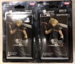Final Fantasy Opus IV (4) Blistered Booster Box LOT Of 36 Packs For Card Game - Image 1