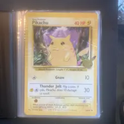 Pokemon TCG Jumbo Card Lot w/ Binder. 26 cards, some duplicates - Image 4