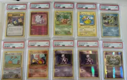 2016 Pokemon XY Evolutions PSA 9 10 Card Lot Reverse Holo & More All Different - Image 1