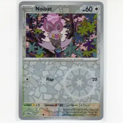 Pokemon TCG Noibat 090/131 SV: Prismatic Evolutions Reverse Holo Card EN-NM 2025 - Image 1
