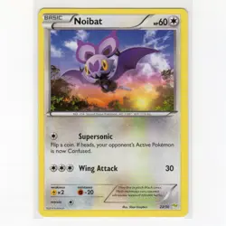 Pokemon TCG Noibat 23/30 XY Trainer Kit Noivern Regular Card EN-MP 2014 - Image 1