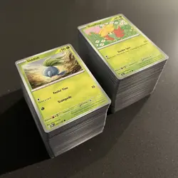 Pokemon TCG Scarlet And Violet Bulk Card Lot 350+ Cards 1.5lbs NO DUPLICATES - Image 1