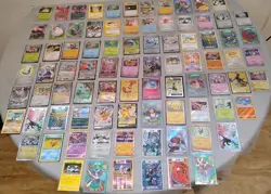 Lot Of 85 Pokemon Cards & Stickers - Holos, Full Arts, Ex, SR, Etc Please Read - Image 1