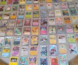 Lot Of 85 Pokemon Cards & Stickers - Holos, Full Arts, Ex, SR, Etc Please Read - Image 2