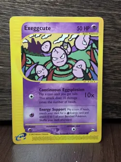 Pokemon Card - Exeggcute Aquapolis 77/147 Common Non Holo E Reader 2002 NM - Image 1