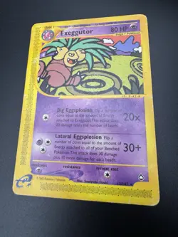 EXEGGUTOR - 13/147 - Aquapolis - Rare - Pokemon Card - HP / DMG - Image 4