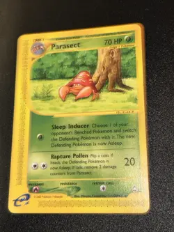 Parasect 027/147 Aquapolis Rare ! Pokemon Card Excellent Condition WOTC - Image 1