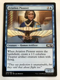 MTG Core Set 2019 Aviation Pioneer 046/280 NM - Image 1