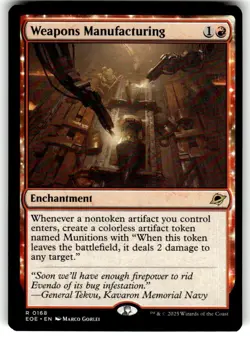 Weapons Manufacturing Edge of Eternities Regular MTG NM - Image 1