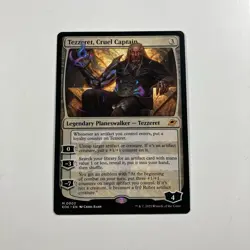MTG Tezzeret, Cruel Captain Edge of Eternities Regular Mythic Rare 002 NM - Image 1