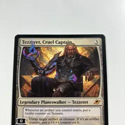 MTG Tezzeret, Cruel Captain Edge of Eternities Regular Mythic Rare 002 NM - Image 2