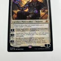 MTG Tezzeret, Cruel Captain Edge of Eternities Regular Mythic Rare 002 NM - Image 3