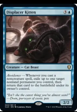 Displacer Kitten Near Mint, English Commander Legends: Battle For Baldur's - Image 1