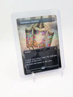 MTG - Chromatic Lantern - FOIL Anime Borderless Rare #442 Ravnica Remastered NM - Image 1