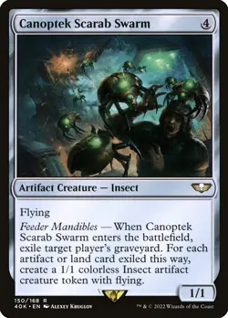 Magic the Gathering - Canoptek Scarab Swarm - NM Near Mint - Warhammer 40k - Image 1