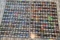 MTG War of the Spark Uncut Foil Rare Mythic Sheet + Gatecrash Foil Common Sheet - Image 1