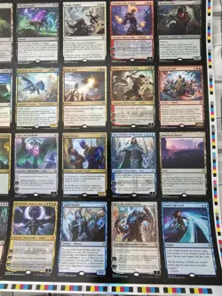MTG War of the Spark Uncut Foil Rare Mythic Sheet + Gatecrash Foil Common Sheet - Image 3