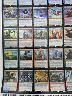 MTG War of the Spark Uncut Foil Rare Mythic Sheet + Gatecrash Foil Common Sheet - Image 4