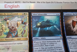 MTG War of the Spark Uncut Foil Rare Mythic Sheet + Gatecrash Foil Common Sheet - Image 5