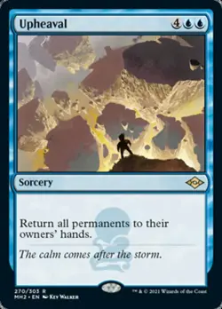 1x Upheaval - NM English MTG Foil - Modern Horizons 2 - Image 1
