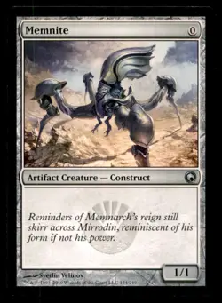 MTG Memnite LP Light Play Scars of Mirrodin [2941] - Image 1