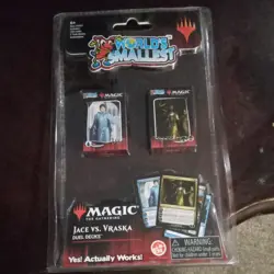 NEW Worlds Smallest Magic The Gathering JACE VS. VRASKA - Image 1