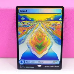 Secret Lair - Strange Sands - Island FOIL 1479 - Magic The Gathering MTG LP - Image 1