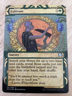 MTG Cultivate Strixhaven: Mystical Archives #051/063 FOIL-ETCHED Uncommon NM/M - Image 1