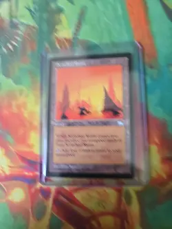 Scorched Ruins Weatherlight 1997 Magic The Gathering John Avon MTG NM Condition - Image 3