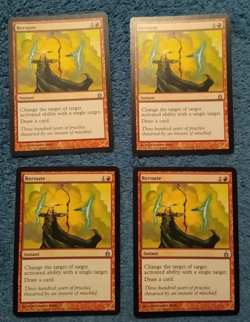 MTG RAVNICA CITY OF GUILDS REROUTE UNCOMMON X4 - Image 1