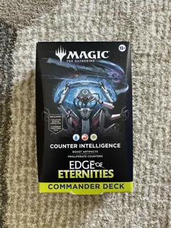 Magic The Gathering Edge of Eternities Commander Deck - Counter Intelligence - Image 1