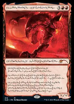 Urabrask the Hidden (Phyrexian) [Secret Lair Drop Series] Magic MTG - Image 1