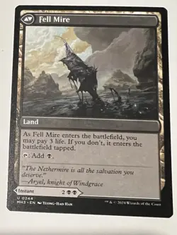 1x Fell the Profane, Modern Horizons 3, Magic the Gathering MTG NM - Image 2